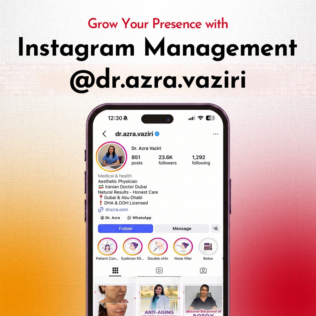 Dr. Azra Vaziri — Website, SEO & Instagram